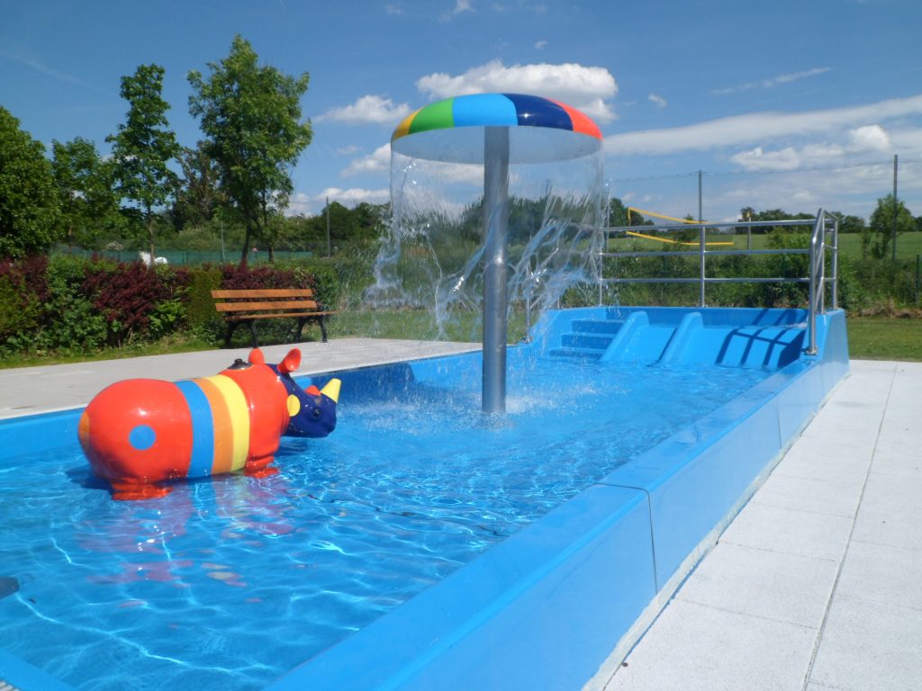 Kinderbecken im Freibad Thurnau