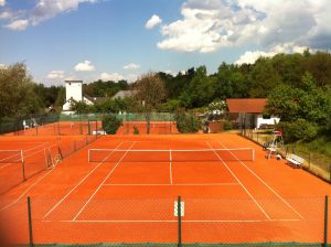Tennisplatz des TC Weiss Blau Thurnau