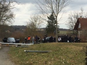 Franken-Tatort, Impressionen vom Set