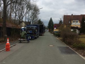 Franken-Tatort, Impressionen vom Set