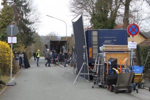 Franken-Tatort, Impressionen vom Set