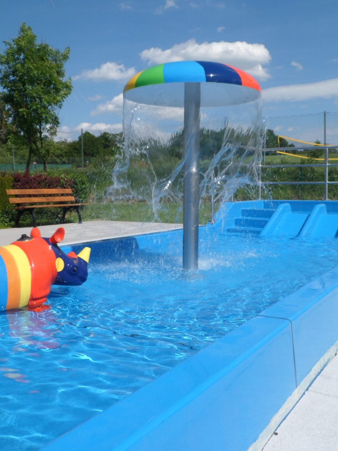 Kinderbecken im Freibad Thurnau