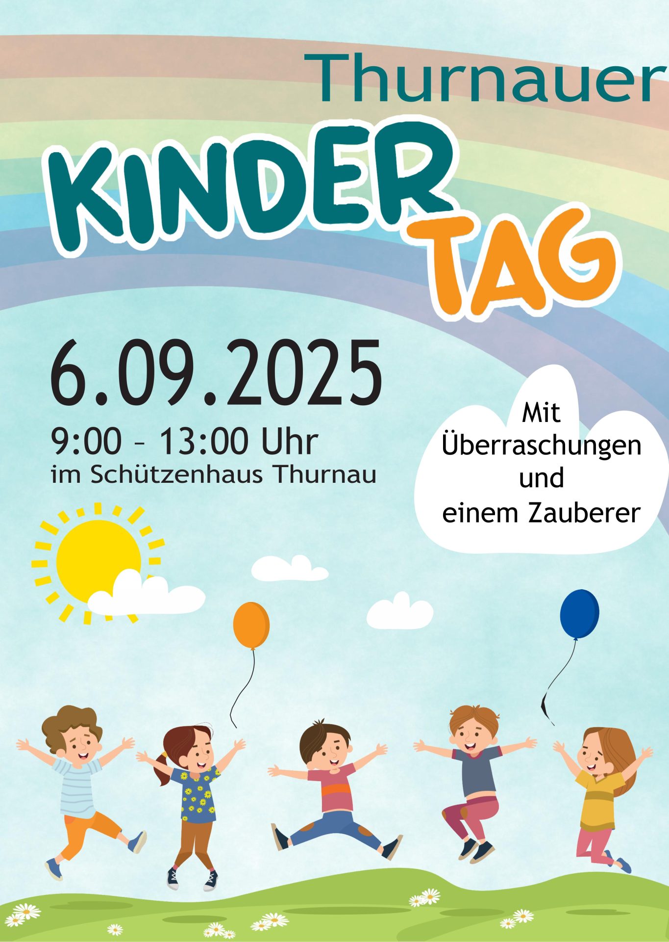 Thurnauer Kindertag am Samstag, 6. September 2025 im Schützenhaus